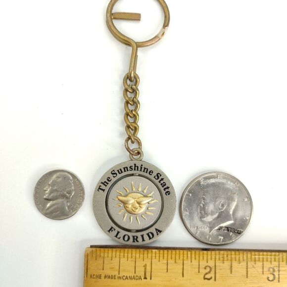 Florida Sunshine State Keychain Spinner - Picture 6 of 10